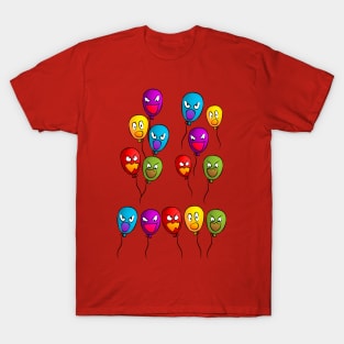 Halloween Scary Balloons T-Shirt